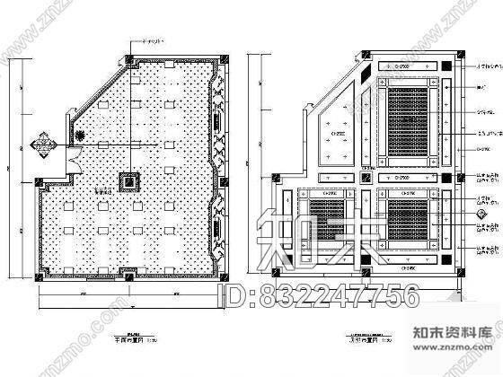 图块/节点豪华浴城休息大厅装修详图cad施工图下载【ID:832247756】