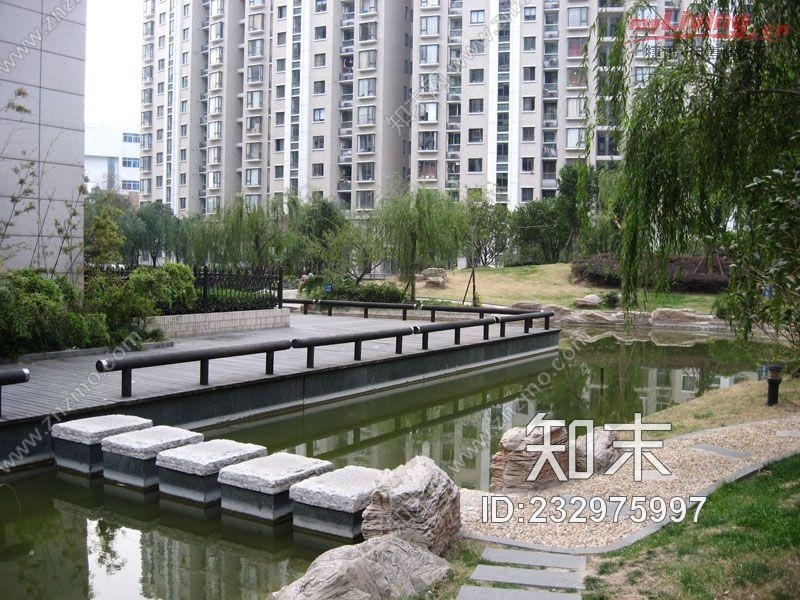 外景-小区园景贴图下载【ID:232975997】