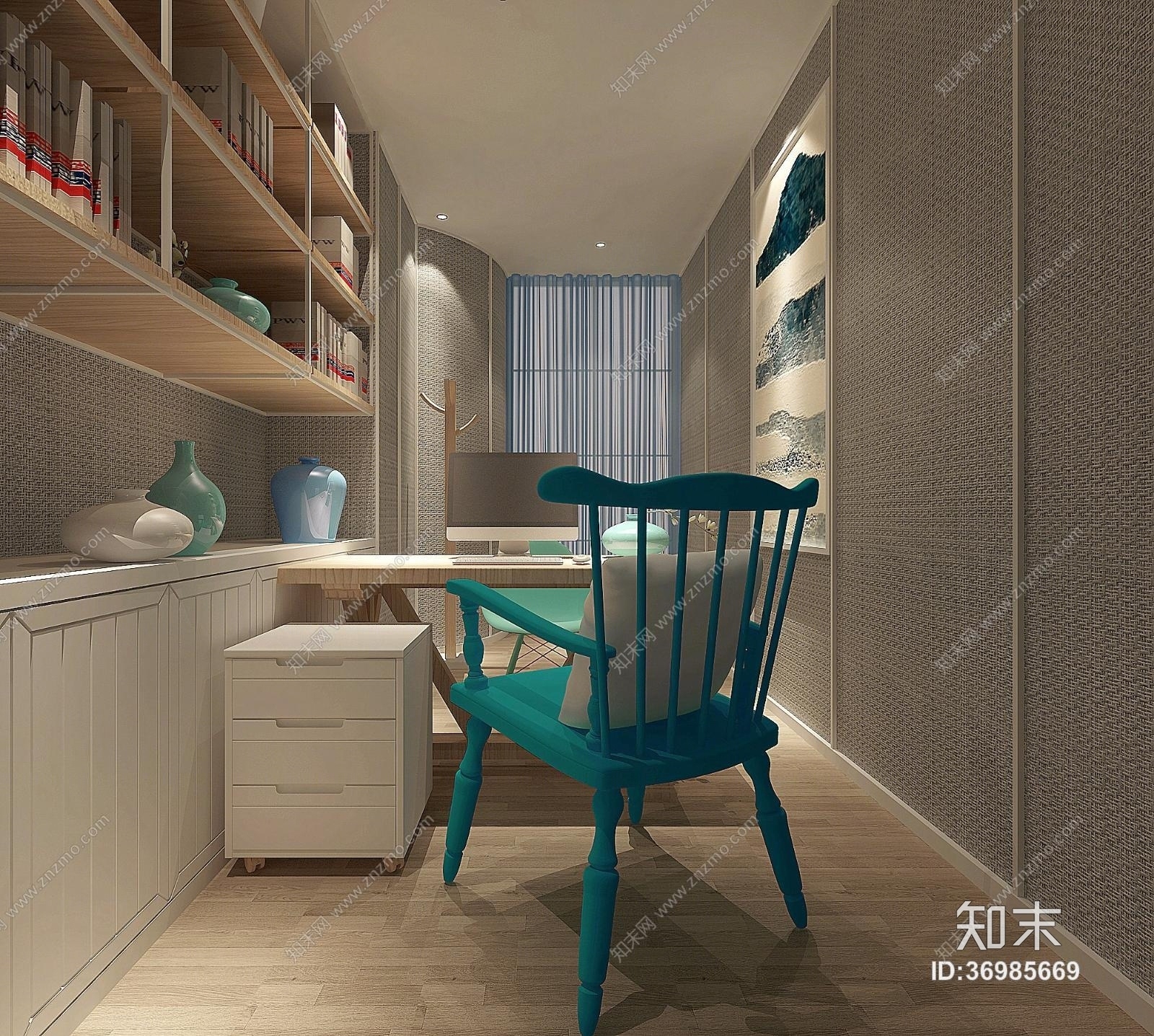 叙品设计（蒋国兴）--医瑞整形效果图cad施工图下载【ID:36985669】