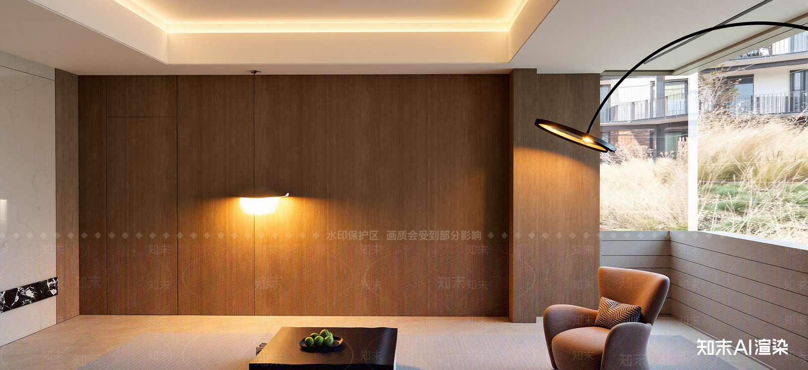 轻奢家居客厅SU模型下载【ID:1222159234】