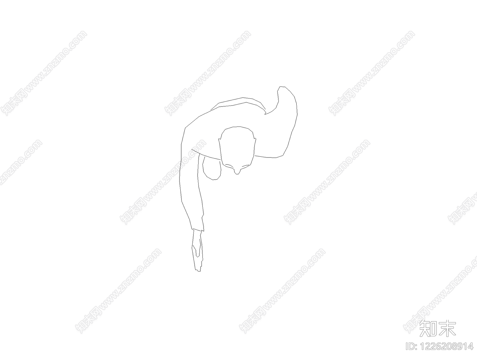人物cad施工图下载【ID:1226208914】