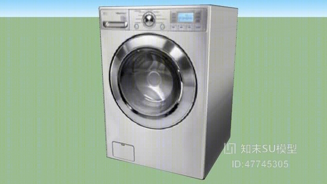 洗衣机SU模型下载【ID:47745305】