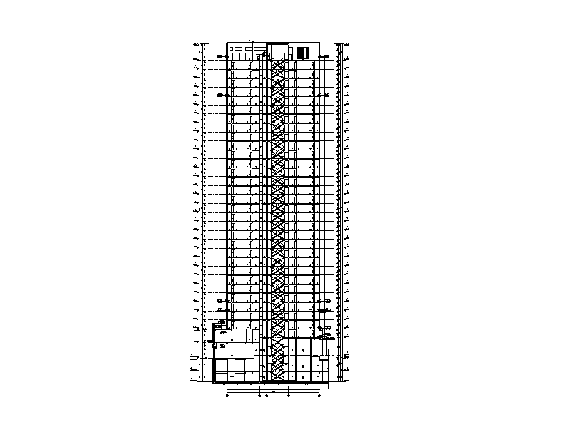 某知名地产住宅全套施工图(建结水暖电)cad施工图下载【ID:160580118】