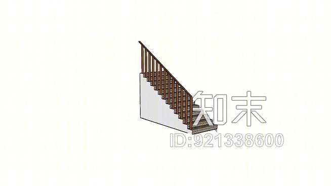 楼梯SU模型下载【ID:921338600】