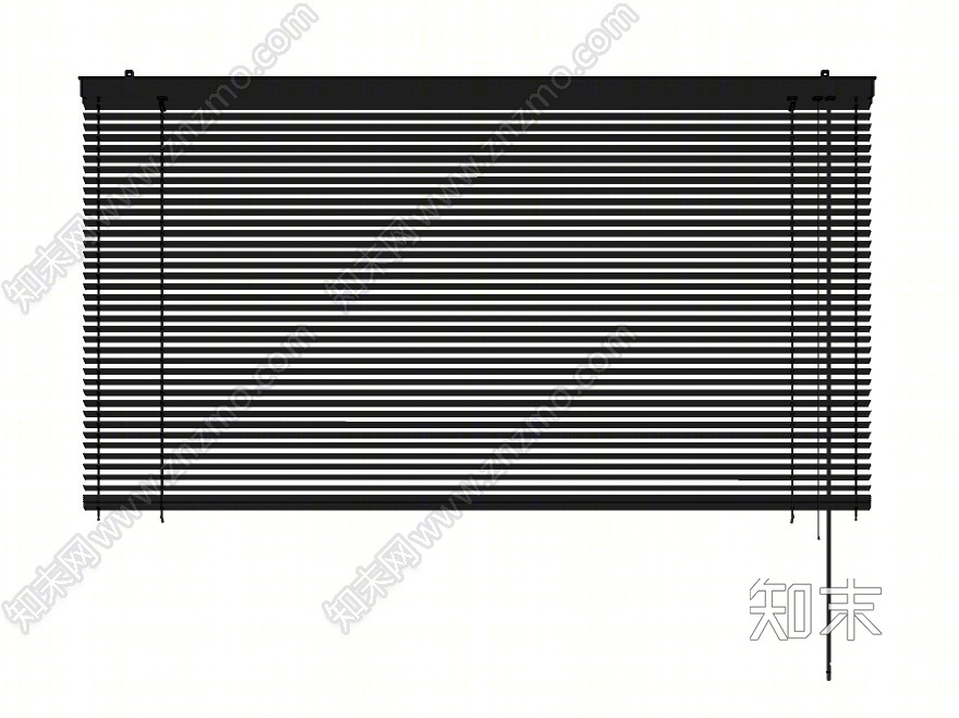 现代百叶帘SU模型下载【ID:1108776441】