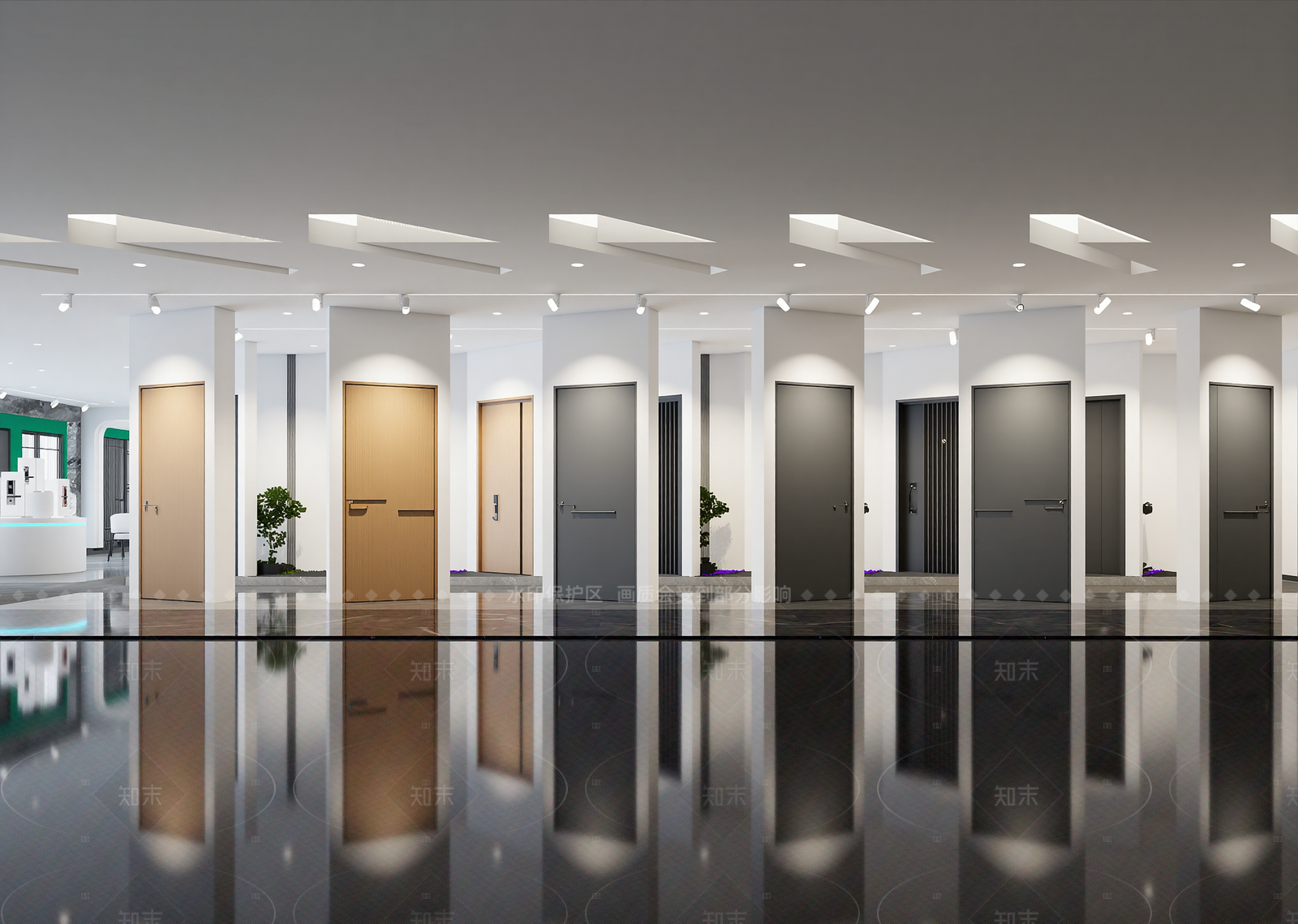 门窗展厅3D模型下载【ID:1214581605】