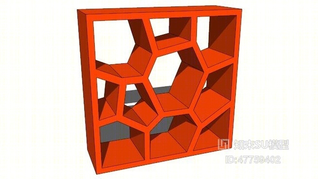 展示架SU模型下载【ID:47759402】