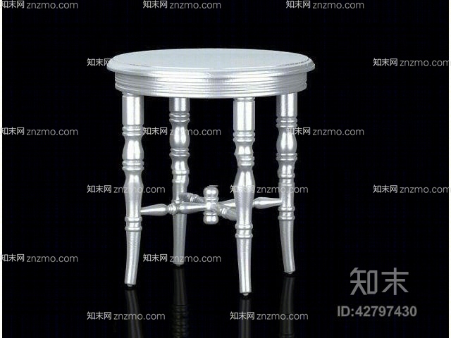 后现代凳子3D模型下载【ID:42797430】