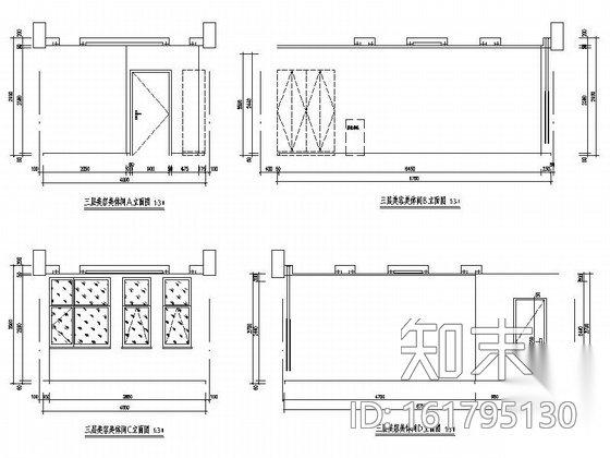 [内蒙]高级现代风格母婴会所室内装修施工图（含实景）施工图下载【ID:161795130】