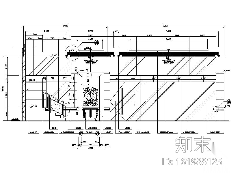 [广西]某酒店室内装饰工程设计施工图cad施工图下载【ID:161988125】