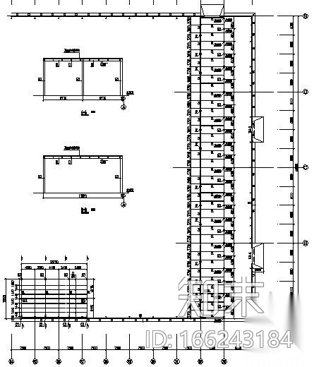 [广州]某展厅夹层结构设计施工图cad施工图下载【ID:166243184】