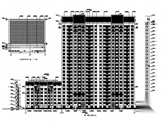 [辽宁]某住宅区规划及单体设计建筑施工图（含节能计算）cad施工图下载【ID:167246132】