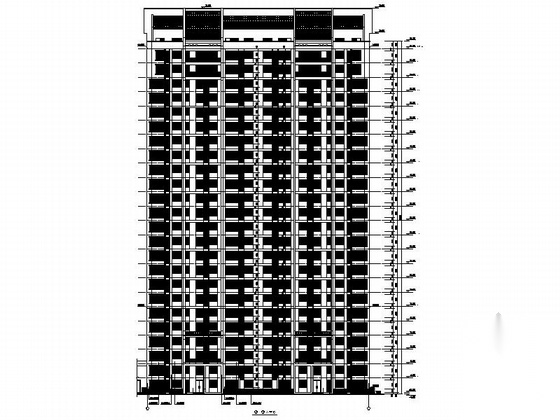 [辽宁]某住宅区规划及单体设计建筑施工图（含节能计算）cad施工图下载【ID:167246132】