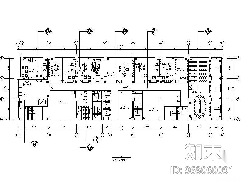 文光村办公楼施工图施工图下载【ID:968060091】