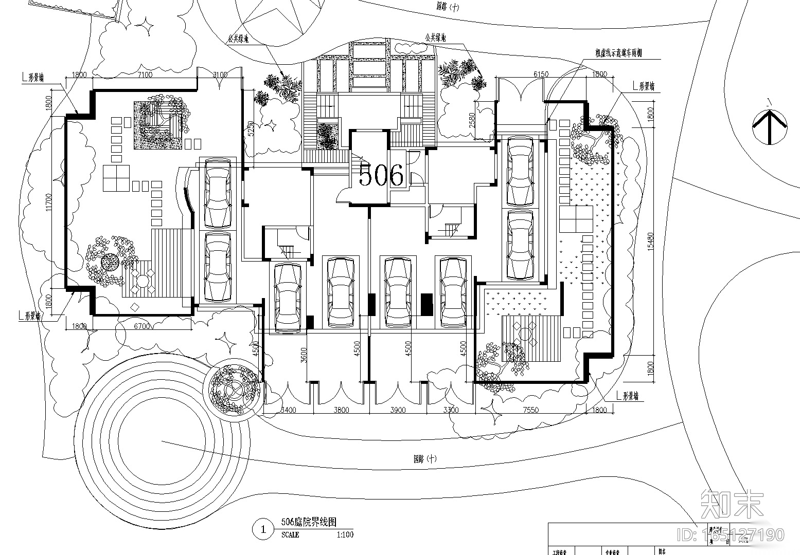 [江苏]南京天弘山庄庭院景观设计CAD施工图cad施工图下载【ID:165127190】