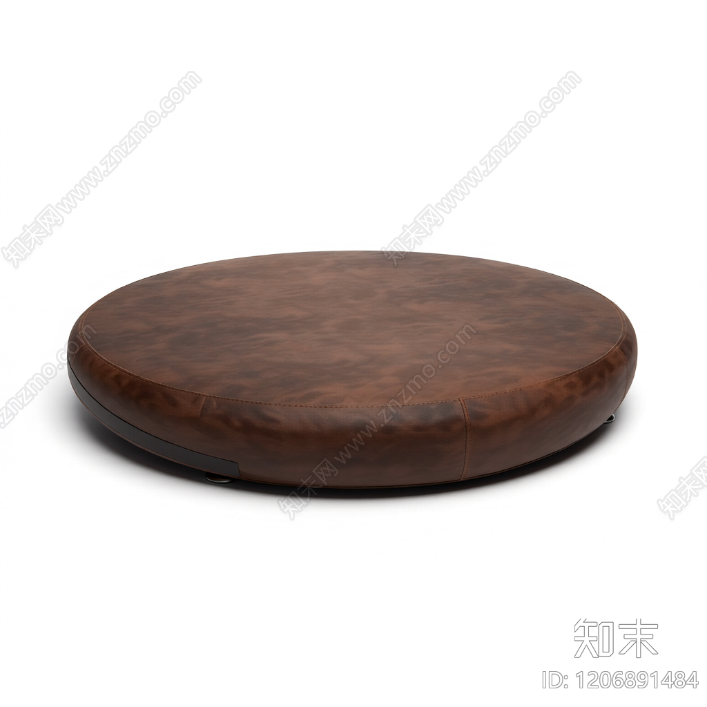 圆形软垫脚凳3D模型下载【ID:1206891484】