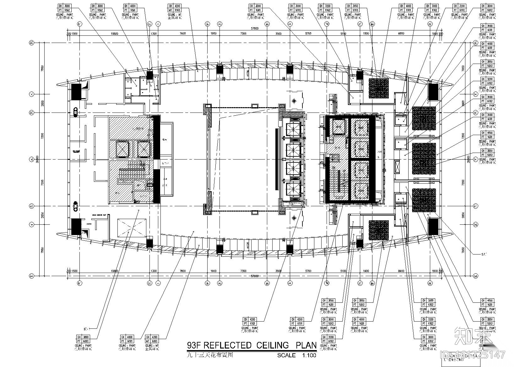 深圳京基瑞吉酒店全套施工图+效果图+实景图施工图下载【ID:161725147】