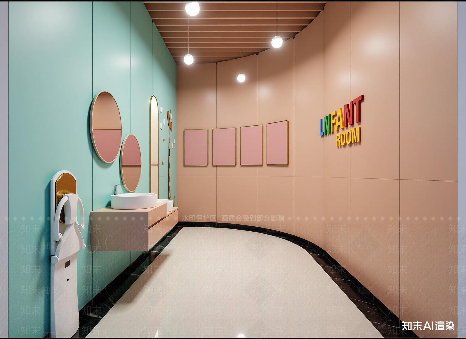 现代母婴室3D模型下载【ID:1214749450】