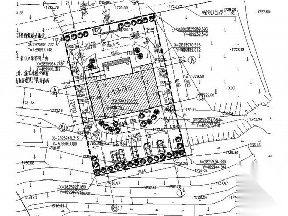 [云南]四层新中式行政办公楼建筑施工图cad施工图下载【ID:165156180】