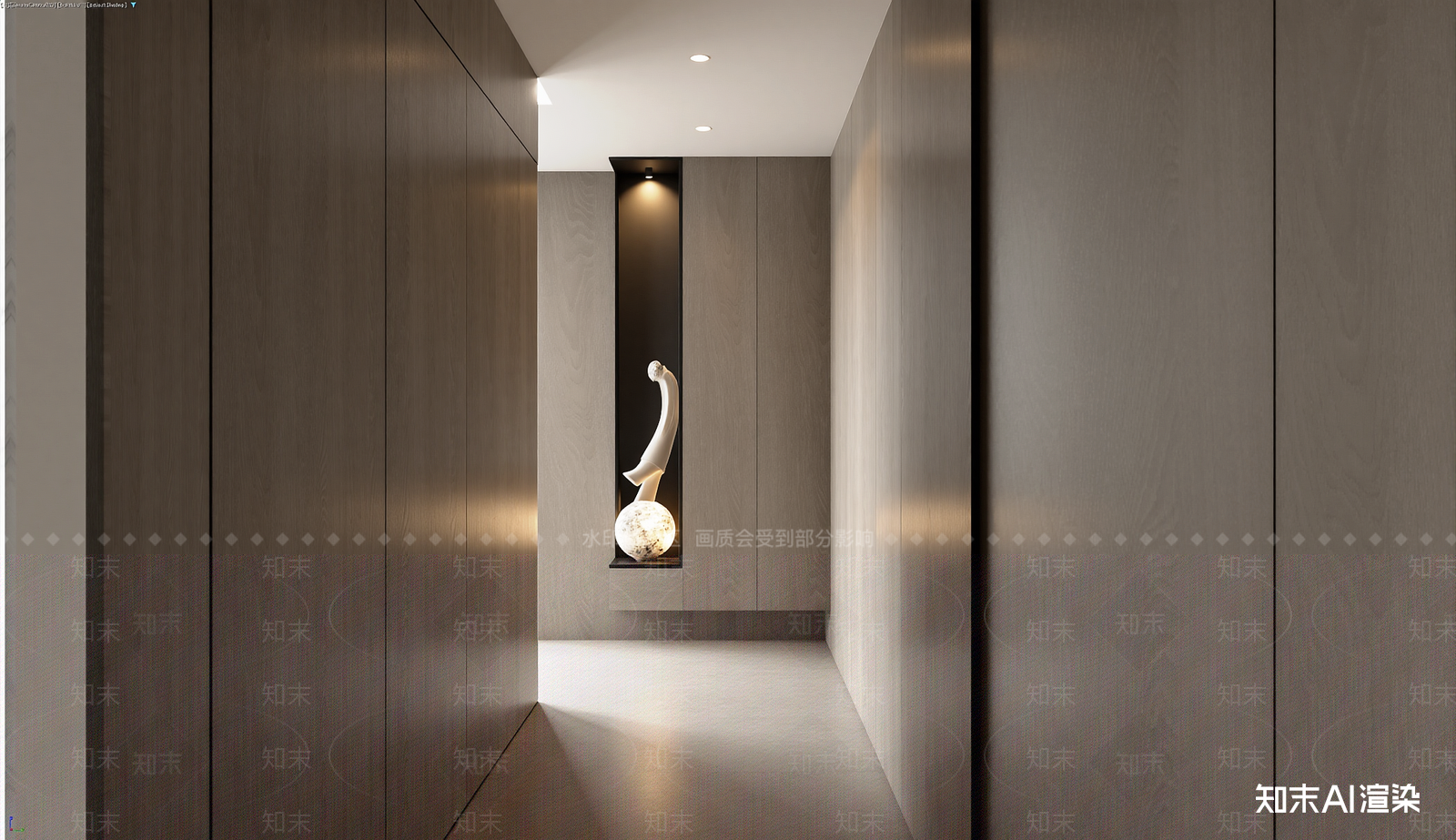 现代玄关3D模型下载【ID:1221749588】