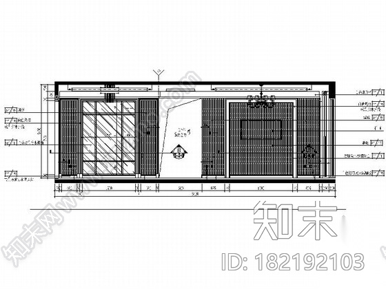 [北京]最新案例3室2厅现代简欧室内设计施工图施工图下载【ID:182192103】