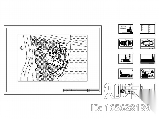宁波老外滩天主教堂测绘CAD图施工图下载【ID:165628139】