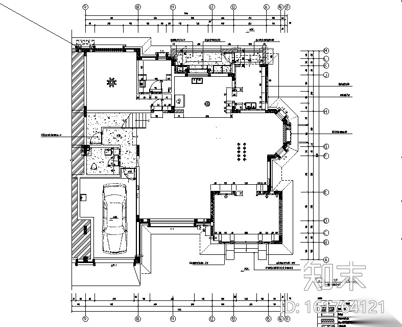 青墨雅涵|东方优雅别墅设计施工图（附效果图）cad施工图下载【ID:161764121】