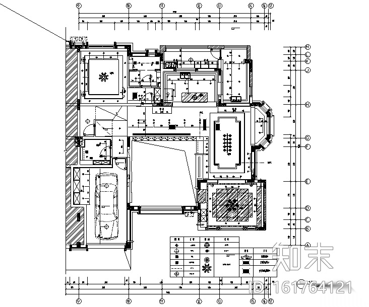 青墨雅涵|东方优雅别墅设计施工图（附效果图）cad施工图下载【ID:161764121】