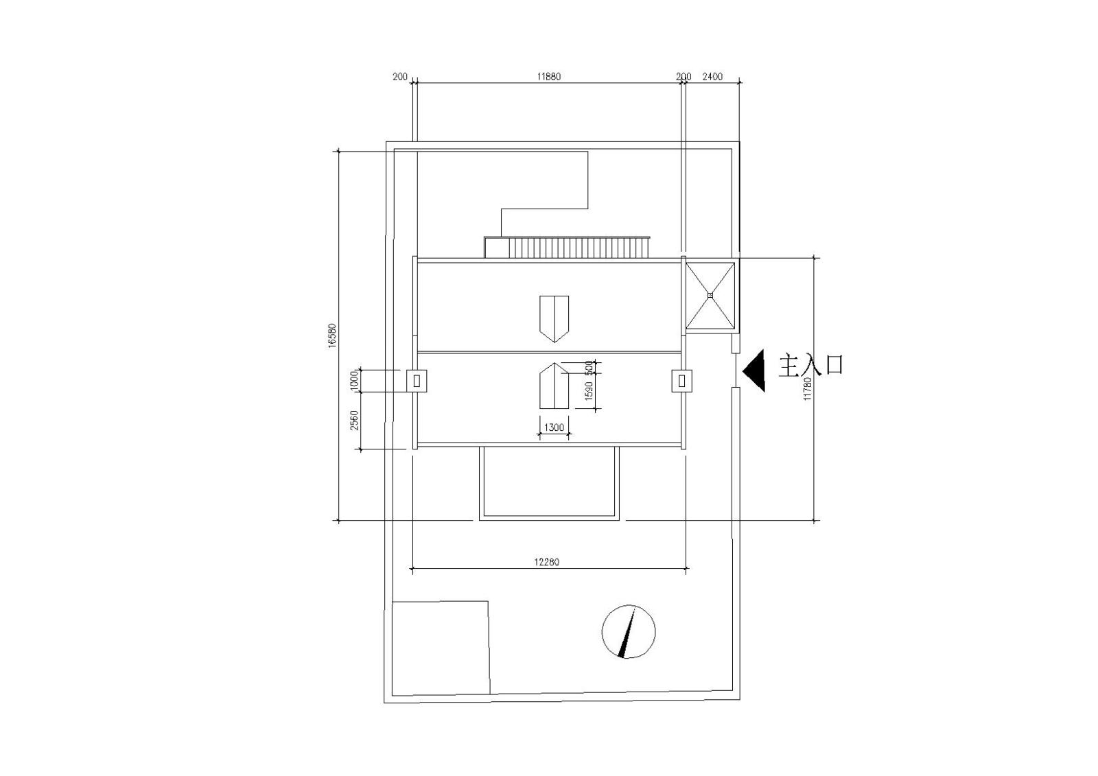 农村三层住宅自建房别墅建筑cad施工图下载【ID:149537115】