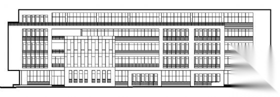 [徐州]某高校五层管理学院建筑初设图cad施工图下载【ID:151574106】