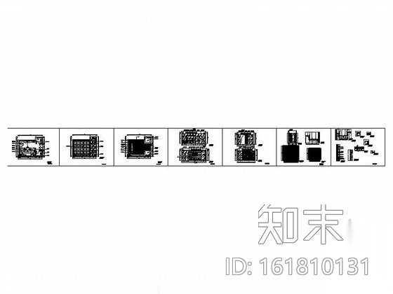 [北京]欧式量贩式娱乐会所KTV包间装修图cad施工图下载【ID:161810131】