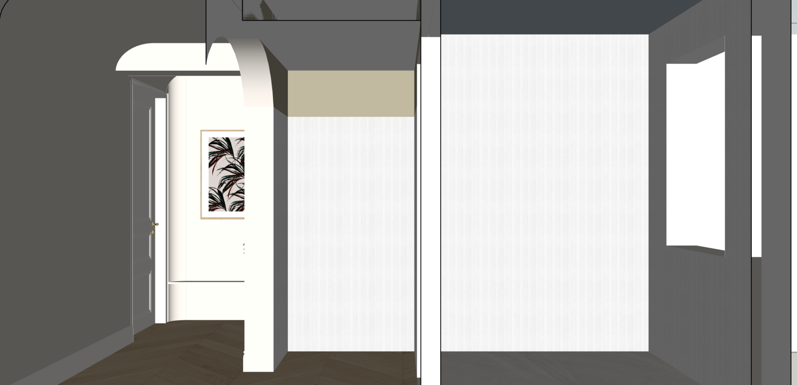 法式家居卧室SU模型下载【ID:1215983380】