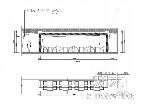 [福州]有风格有态度时尚主题餐厅室内施工图（含效果图）cad施工图下载【ID:166531136】