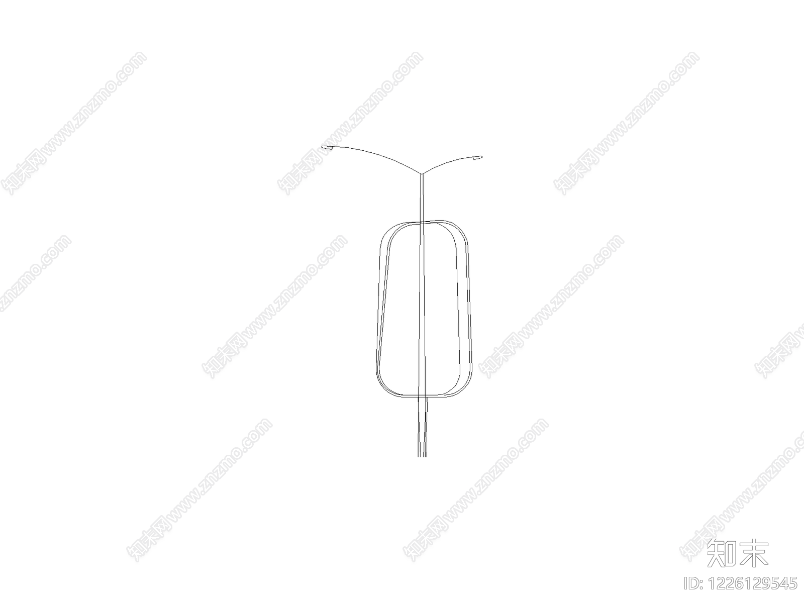 灯具图块cad施工图下载【ID:1226129545】