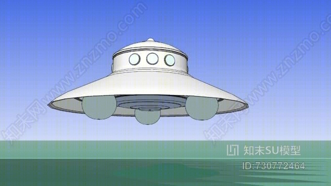 UFO-绔跨劇銇�SU模型下载【ID:730772464】