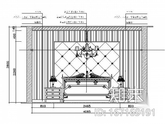 140㎡三室两厅雅致样板房装修图（含效果）cad施工图下载【ID:167169191】