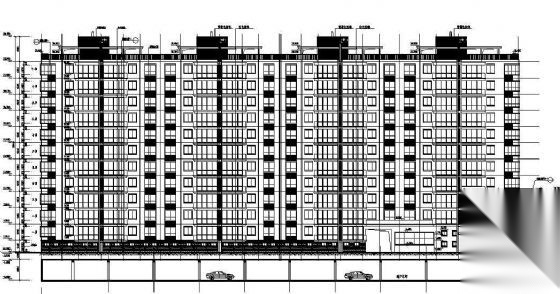 [胜丰村]某地块安置房小区建筑结构水暖电及规划图（2个...施工图下载【ID:167971101】