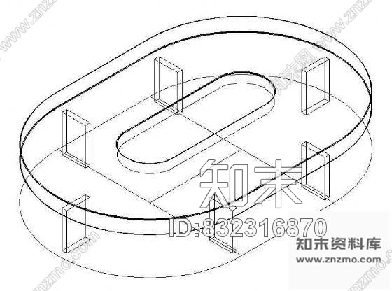 图块/节点办公家具CAD模型21施工图下载【ID:832316870】