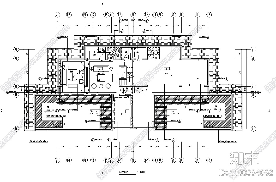 广东高尔夫A区商业住宅规划建筑施工图施工图下载【ID:1103334062】