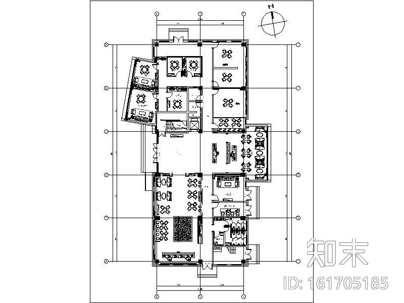 [江苏]某售楼处会所竣工图含水电设计施工图施工图下载【ID:161705185】