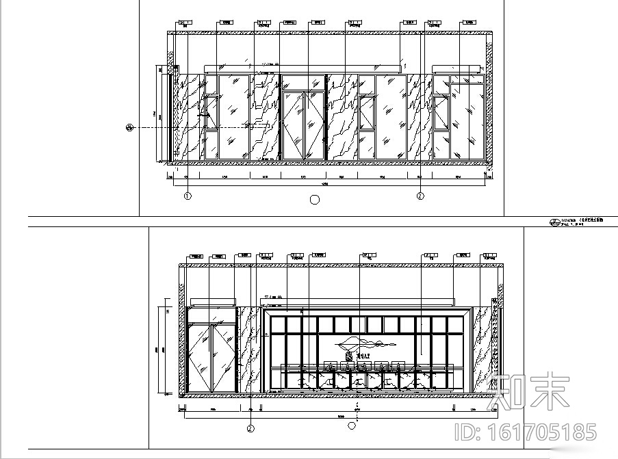 [江苏]某售楼处会所竣工图含水电设计施工图cad施工图下载【ID:161705185】
