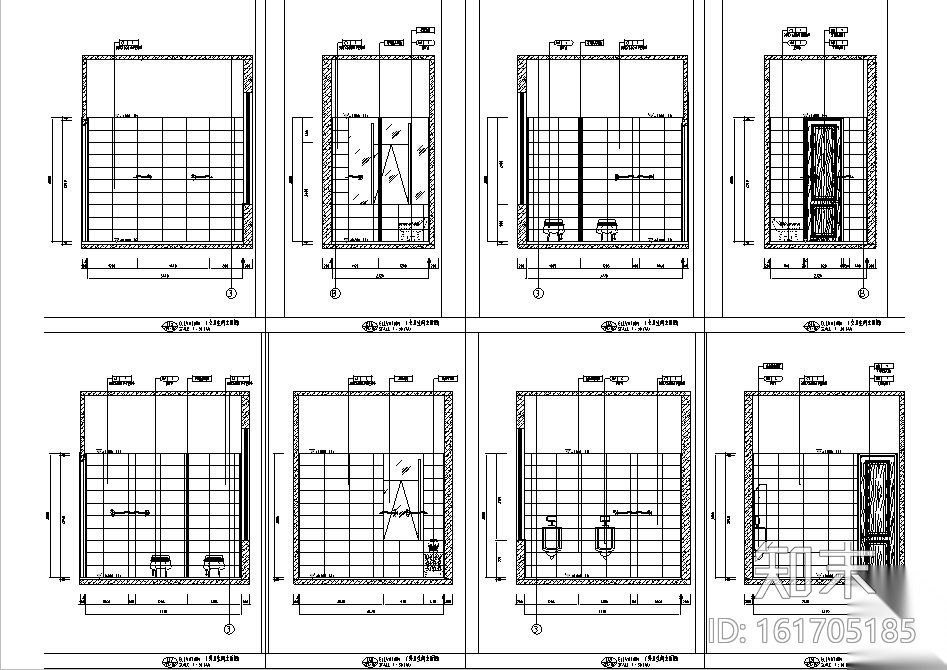 [江苏]某售楼处会所竣工图含水电设计施工图cad施工图下载【ID:161705185】