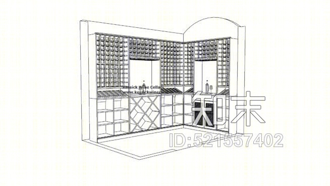 凯西克酒窖实例3SU模型下载【ID:521557402】