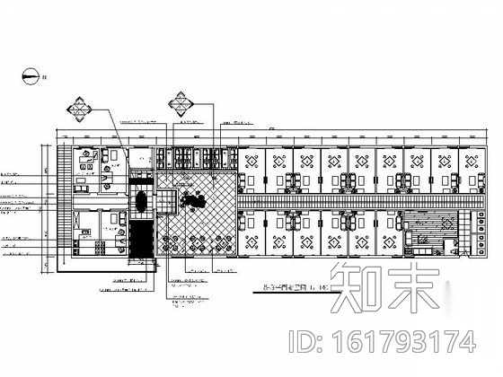 [西安]社区茶艺中心室内装修图cad施工图下载【ID:161793174】