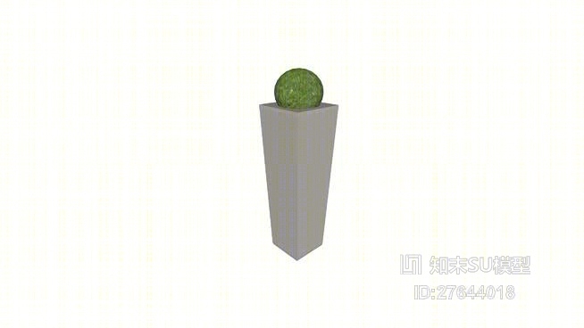 盆栽SU模型下载【ID:27644018】