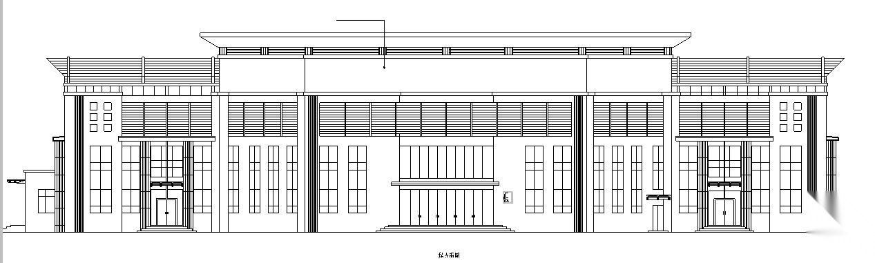 [黑龙江]三层多功能小学训练中心建筑设计施工图施工图下载【ID:165613199】