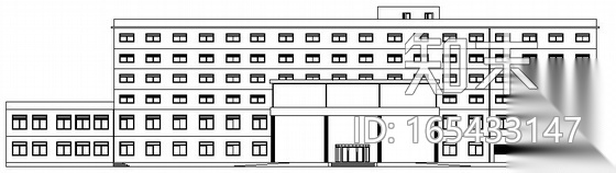 某旅馆建筑设计施工图施工图下载【ID:165433147】