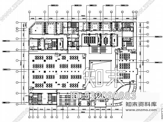 施工图吉林现代风格网络通信大厦装修图施工图下载【ID:532090883】