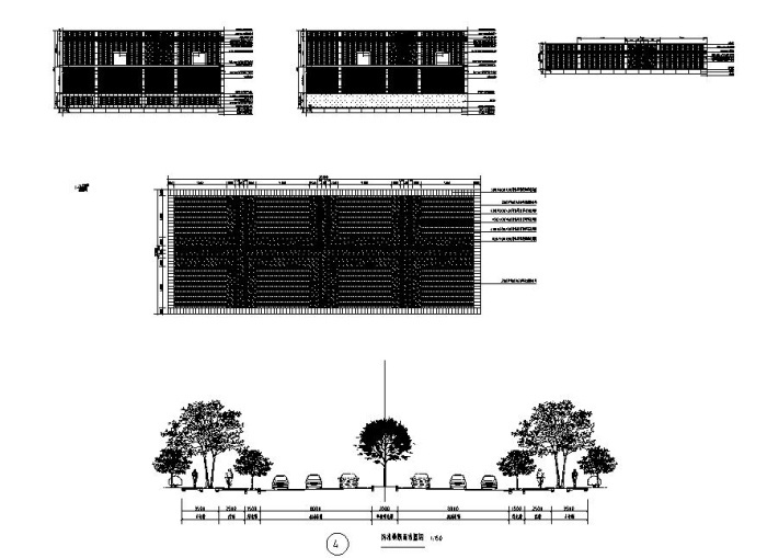 某典型城市大道三标段景观方案施工图cad施工图下载【ID:160716174】