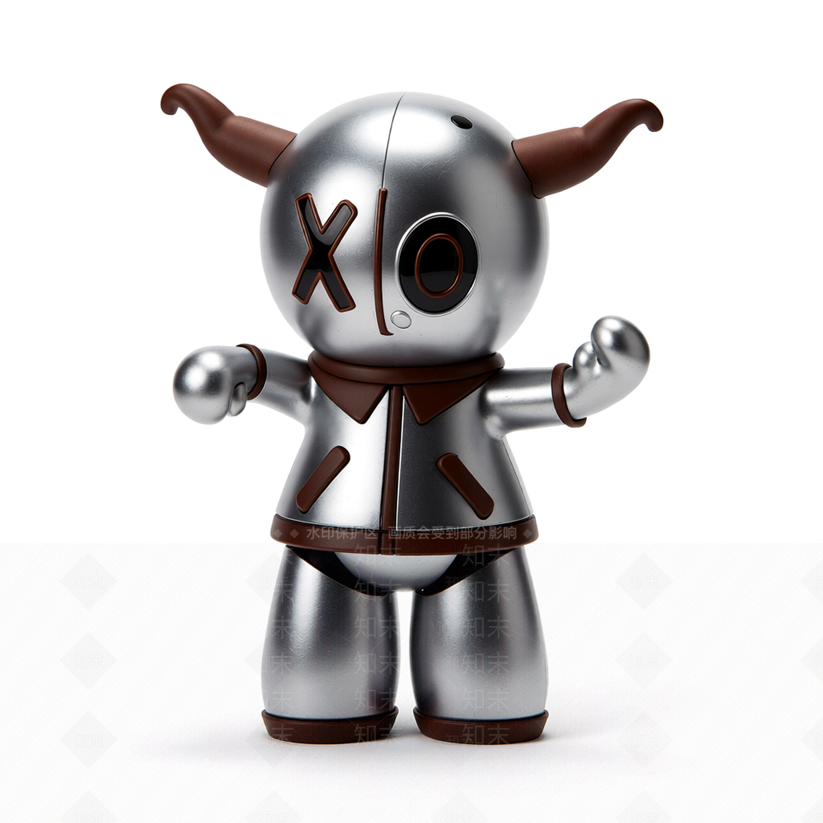 卡通人物雕塑3D模型下载【ID:1206184007】